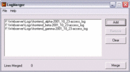 LogMerger screenshot